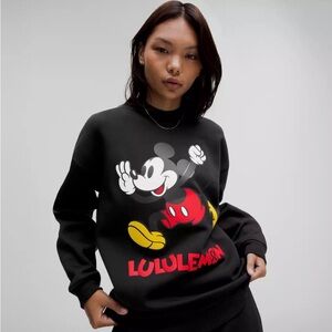 Disney x Lululemon Fleece Oversized Pullover NWT